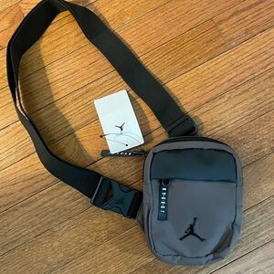Jordan Brown and Black Crossbody Bag